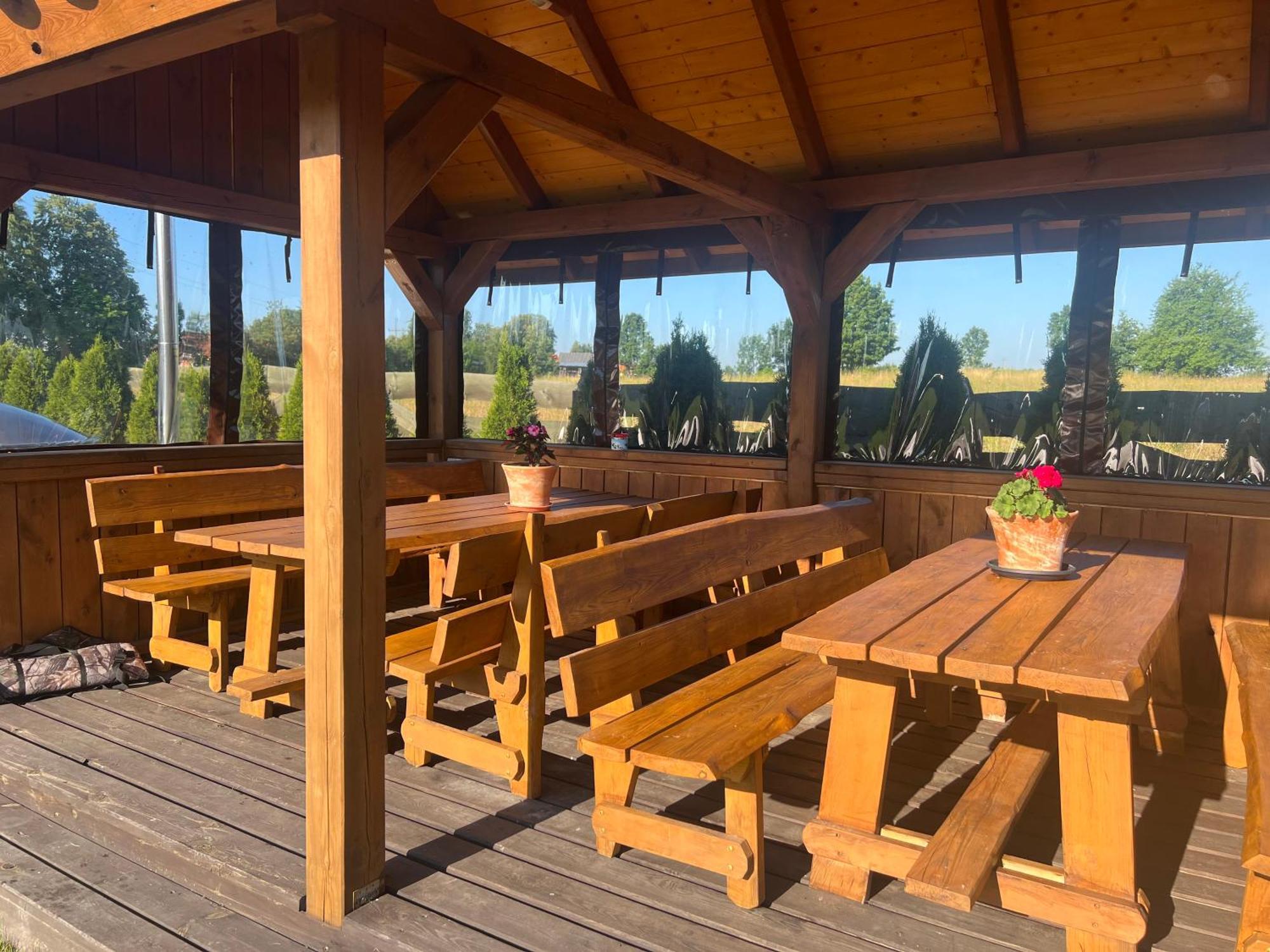 Domki Caloroczne Z Antresola Przytulisko Na Mazurach Ruciane-Nida Luaran gambar
